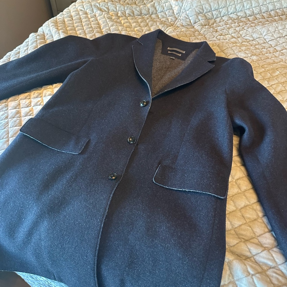 John Varvatos Navy Blue coat